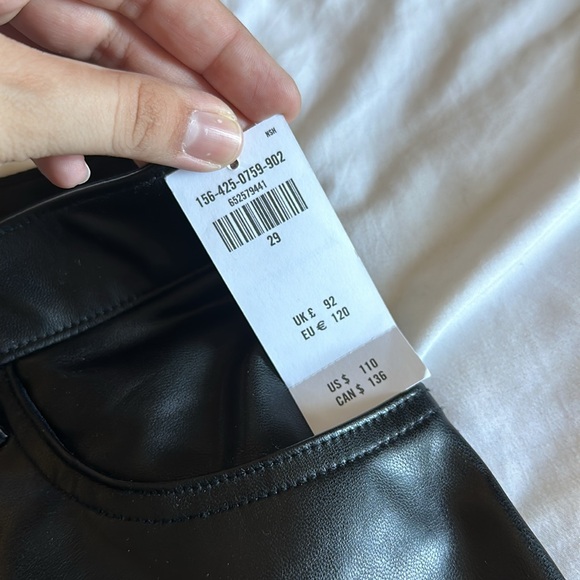 Abercrombie Leather Pants - Picture 3 of 7